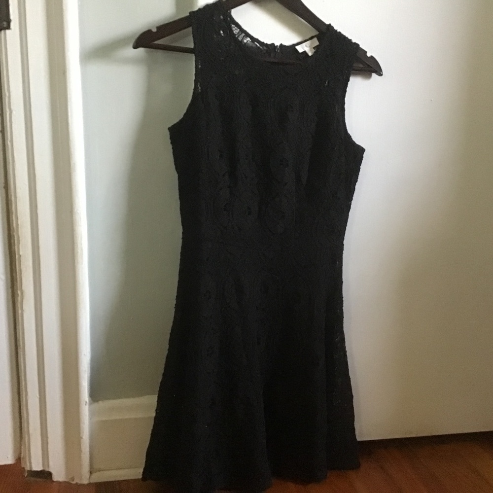 Black lace charming Charlie’s dress